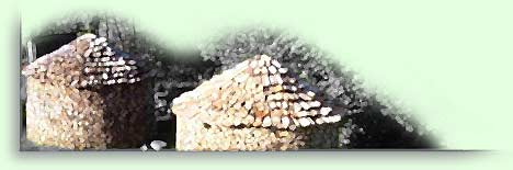 Tipps ber Holz und Heizen - Anleitung fr den Bau einer traditionellen Holzmiete zum Lagern und Trocknen von Brennholz - holzmiete, holz, heizen